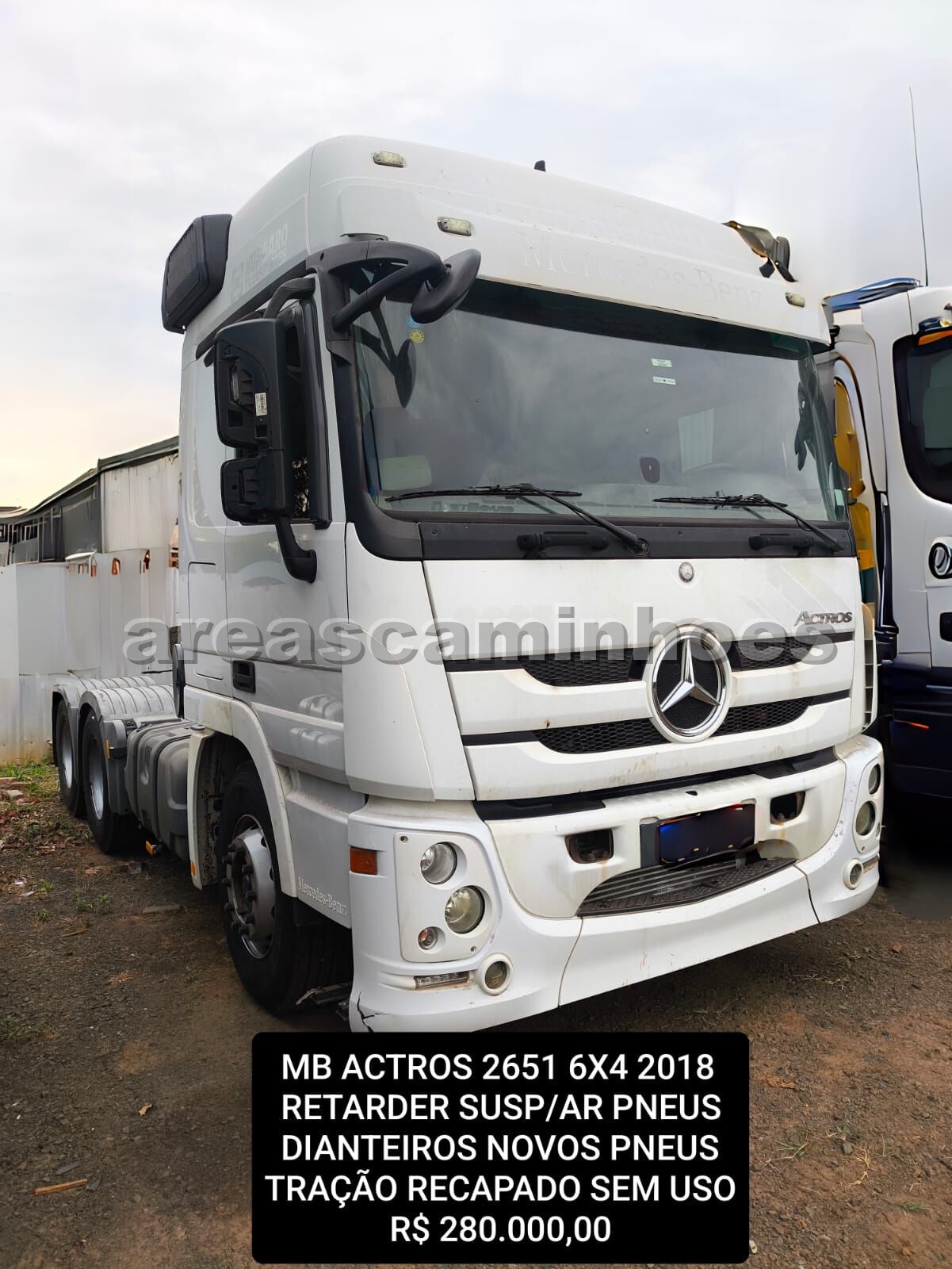 MERCEDES-BENZ ACTROS 2651 COM RETARDER