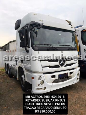 MERCEDES-BENZ ACTROS 2651 COM RETARDER