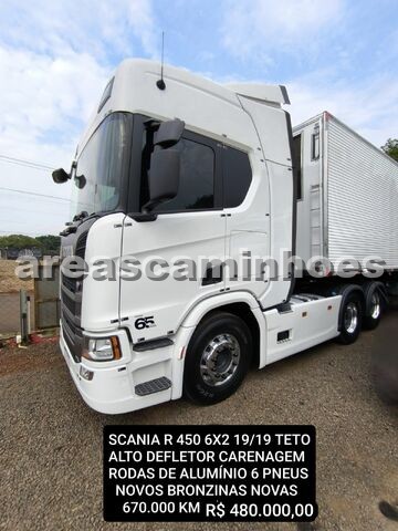 SCANIA R 450 6X2 TETO ALTO