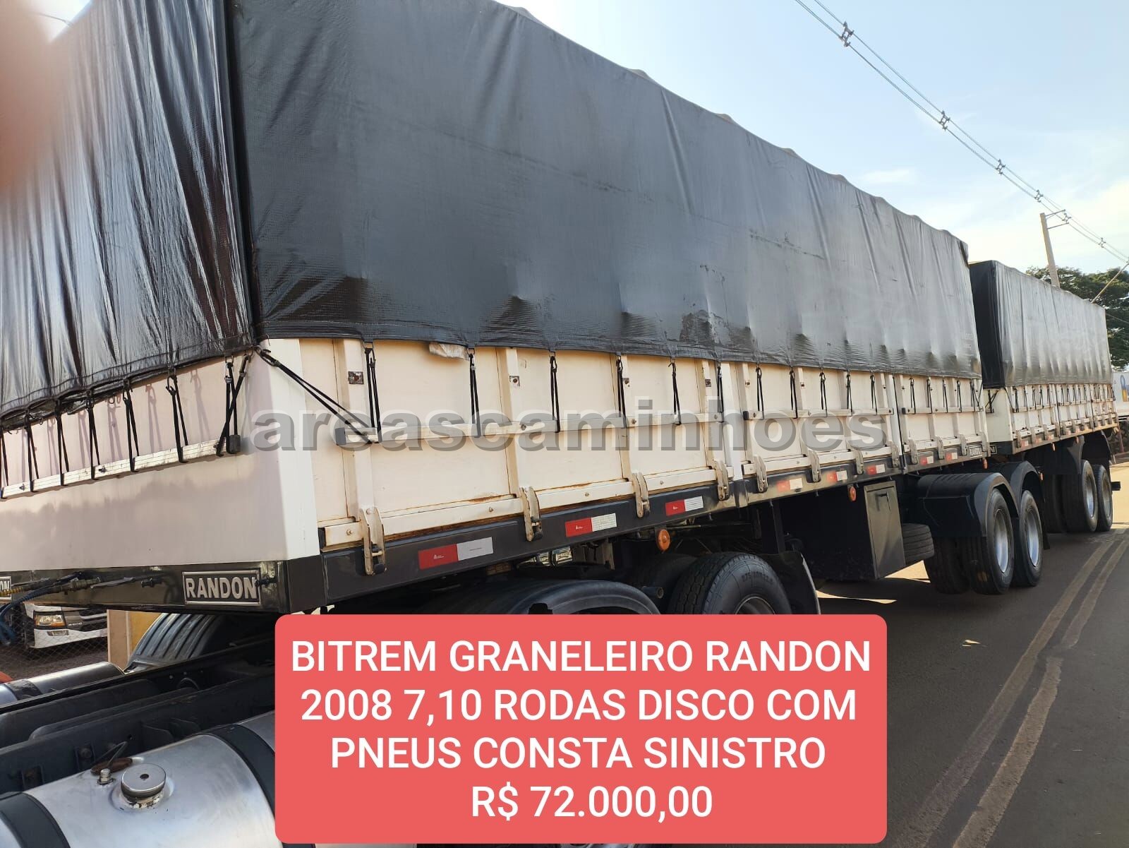 BITREM GRANELEIRO RANDON COM PNEUS