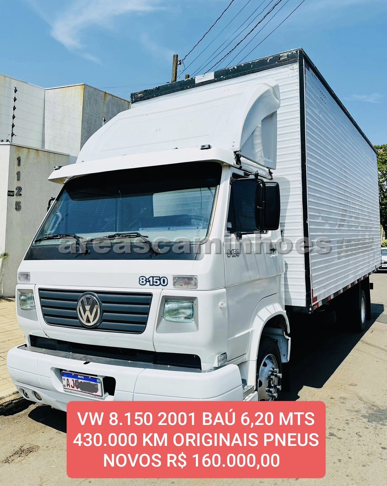 VOLKSWAGEN 8.150 BAÚ