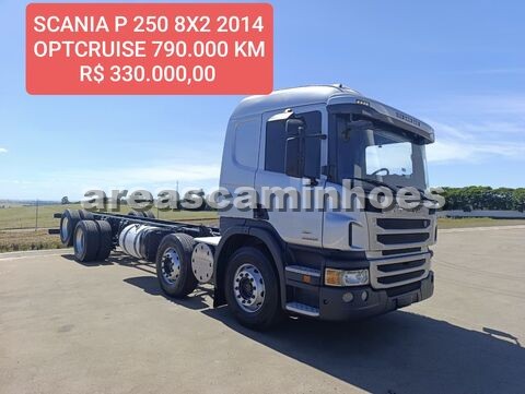 SCANIA P 250 8X2 NO CHASSI