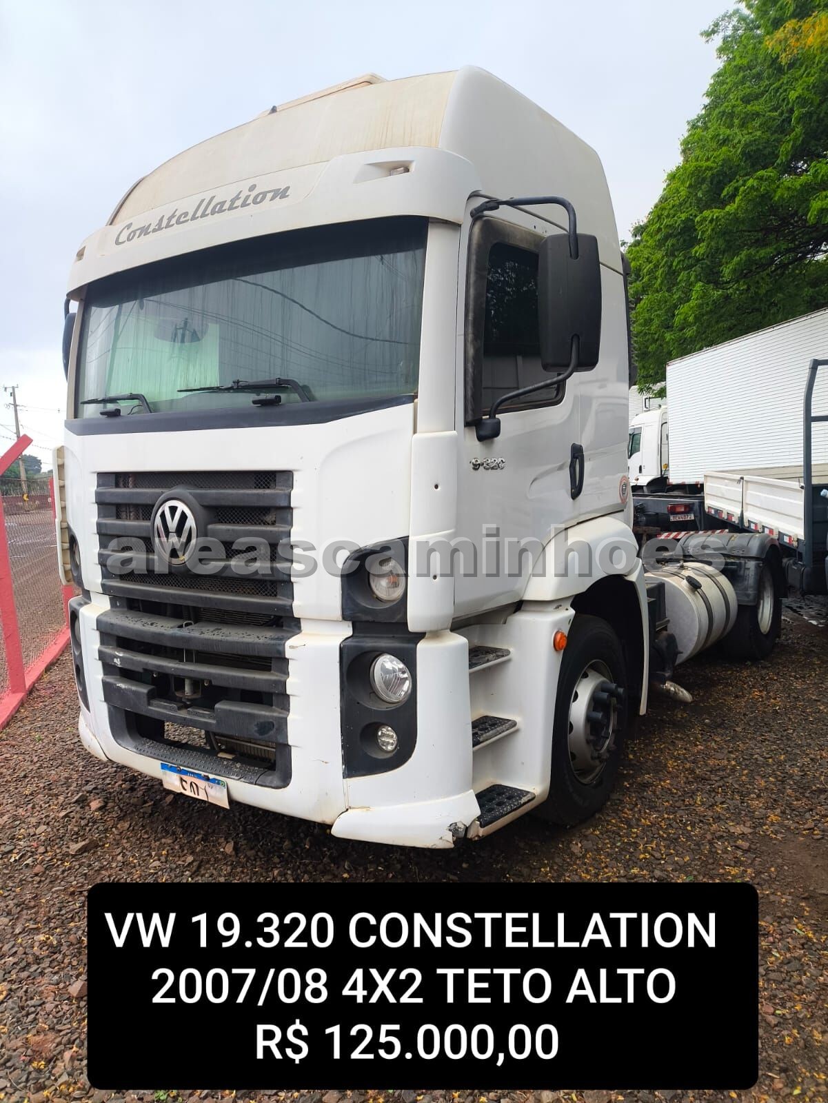 VOLKSWAGEN 19.320 4X2 CONSTELLATION TETO ALTO