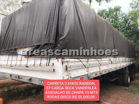 SEMI-REBOQUE 2 EIXOS RANDON VANDERLEA CARGA SECA