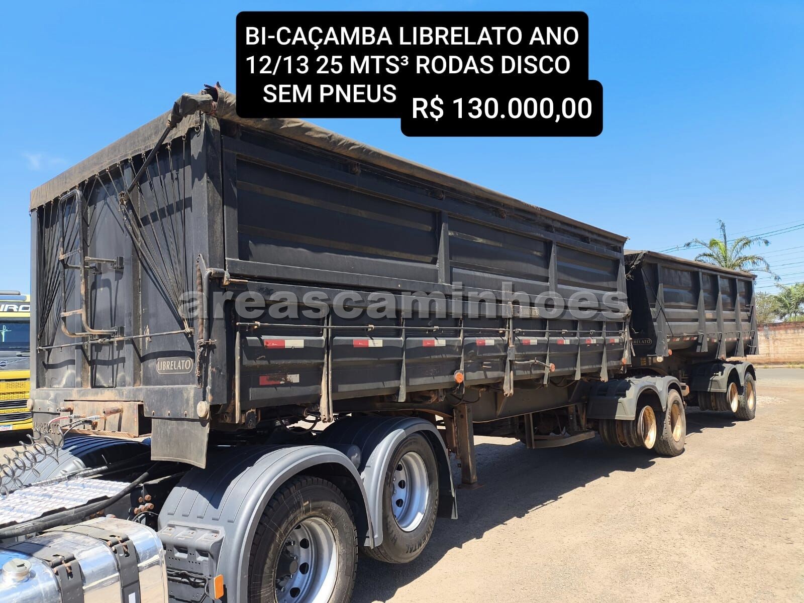 BI-CAÇAMBA LIBRELATO SEM PNEUS